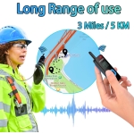 Super Mini Walkie Talkies – Perfect for Work, Hiking & Emergencies! - Image 3
