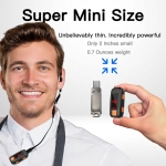 Super Mini Walkie Talkies Pro With Waterproof, Two Way Radio Portable FM Transceiver - Image 7