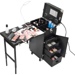 Elegant & Functional Makeup Table - Image 1