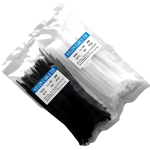 Pack of 100 8 Inch Black Cable Zip Ties. - Image 4