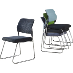 Stylish and Durable Ergonomic Visitor Chairs - Image 1