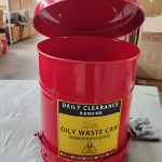 53L Fireproof Oily Waste Can - Image 3