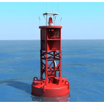 Audible Aids Safe Water Buoy , Dangerous Shoal Floating Marker Buoys - Image 1