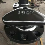 Cast Iron Marine Mooring Bollard Tee Head Dock Bollard With Anchors - Image 2